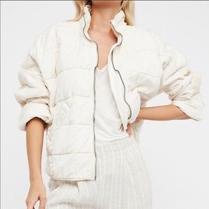 Free People Dolman Quilted Jacket